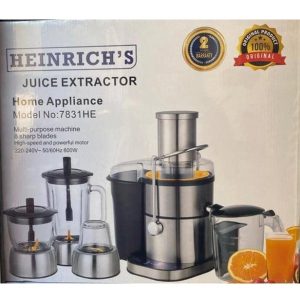 آبمیوه گیری ۴ کاره هنریچ مدل 7831He