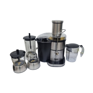 آبمیوه گیری فکر مدل KF956 چهار کاره ۵ سرعته با تیغه طلایی